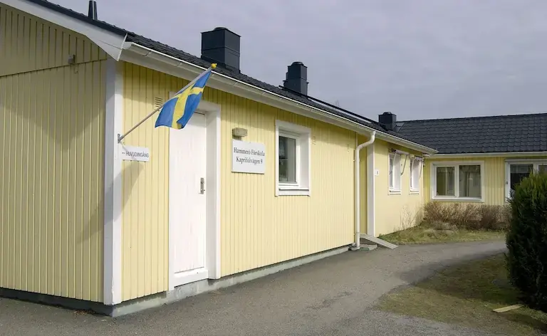 Installationsgolv på Hammarö förskola i Kungsbacka.